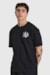 CAMISETA REGULAR BAW INTERLACED PRETO G